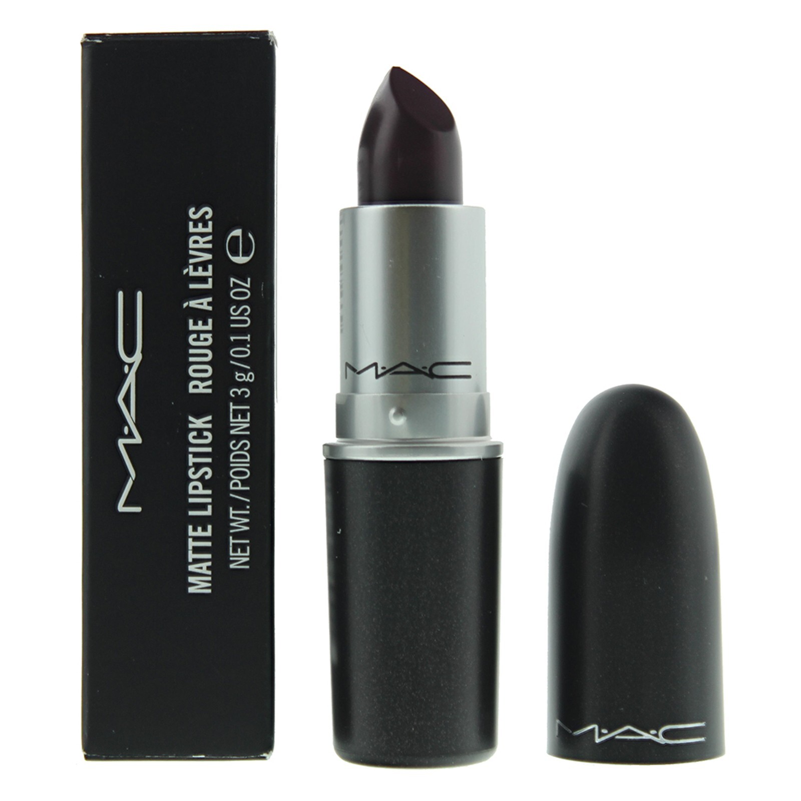 MAC Matte Lipstick Powerhouse 3g (Burgandy)
