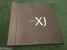 XJ JAGUAR SALES BROCHURE ORIGINAL UNUSED CONDITION 9" X 9" (BOX 503)