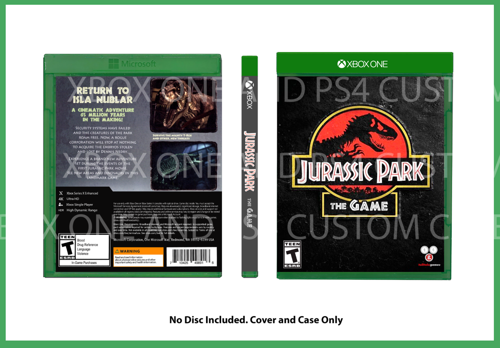 Jurassic Park: The Game (Xbox360) [ T0650 ] - Bem vindo(a) à nossa loja  virtual