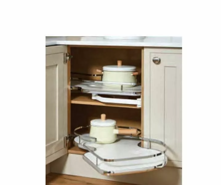 Hafele Twin Corner Pull out Shelving For 800 900 1000 Unit Le