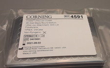 Corning Costar Ultra Low Cluster 96-Well /Black / round bottom/w. lid (1 sealed)