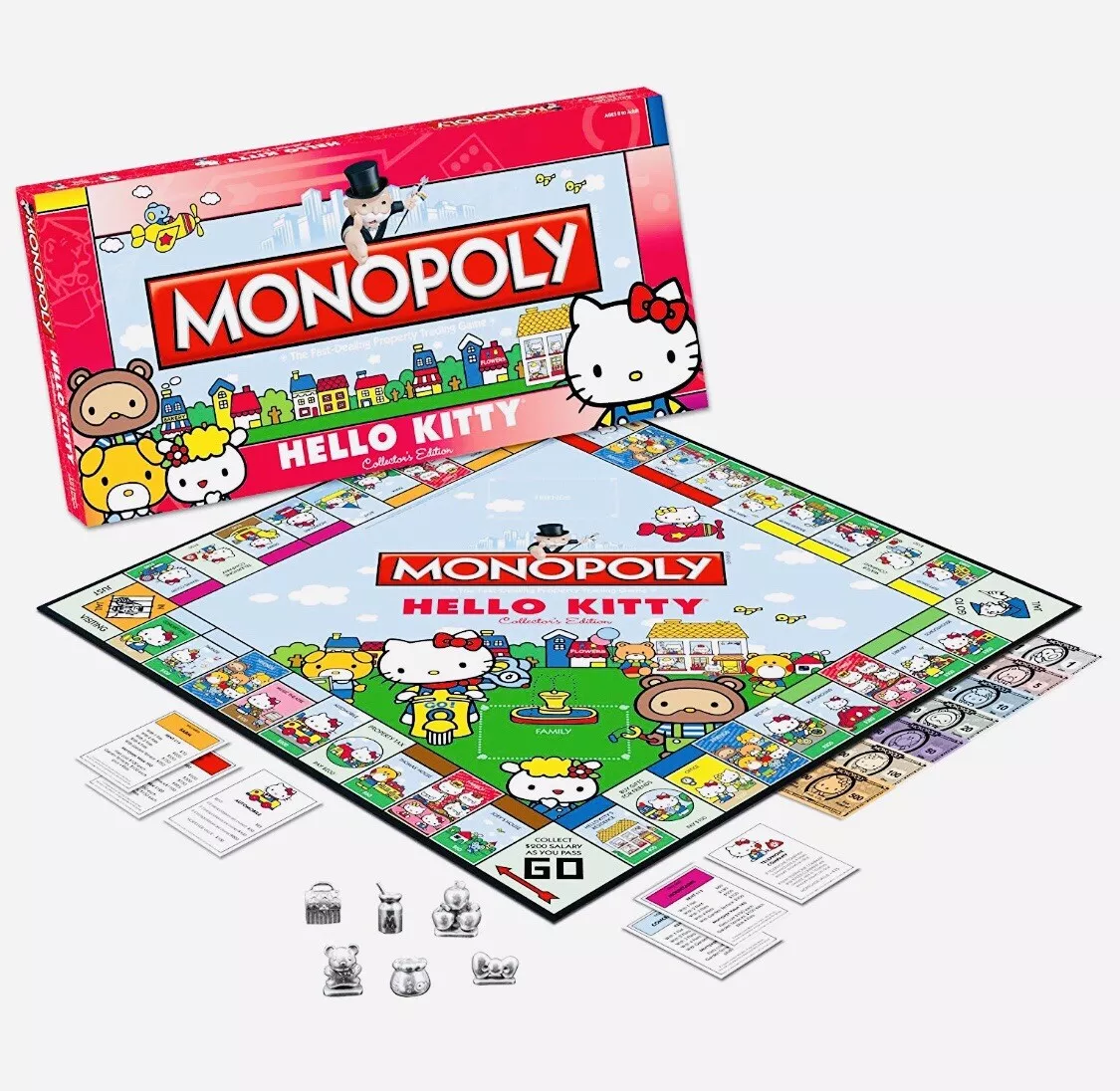 Hello Kitty Limited Edition Sanrio Game Lot Monopoly Scrabble