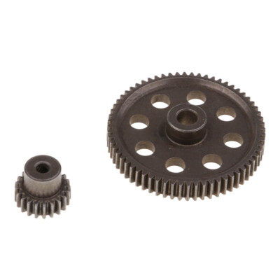 11184 Hauptzahnrad 64T 11181 Motorritzel 21T 3,175 Mm für 1/10 HSP RC Car