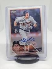 2023 Topps Chrome Josh Lester Rookie Autograph Auto #RAJL Tigers