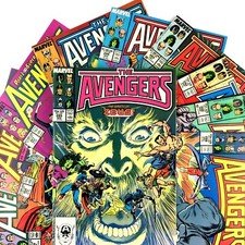 Avengers 10 Comic Lot Marvel Issues 285 286 289 290 293 294 295 301 304 309 