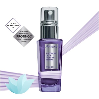 Avon Platinum Lift & Tighten Serum 30ml | Platinum Skincare | Enthält Protinol