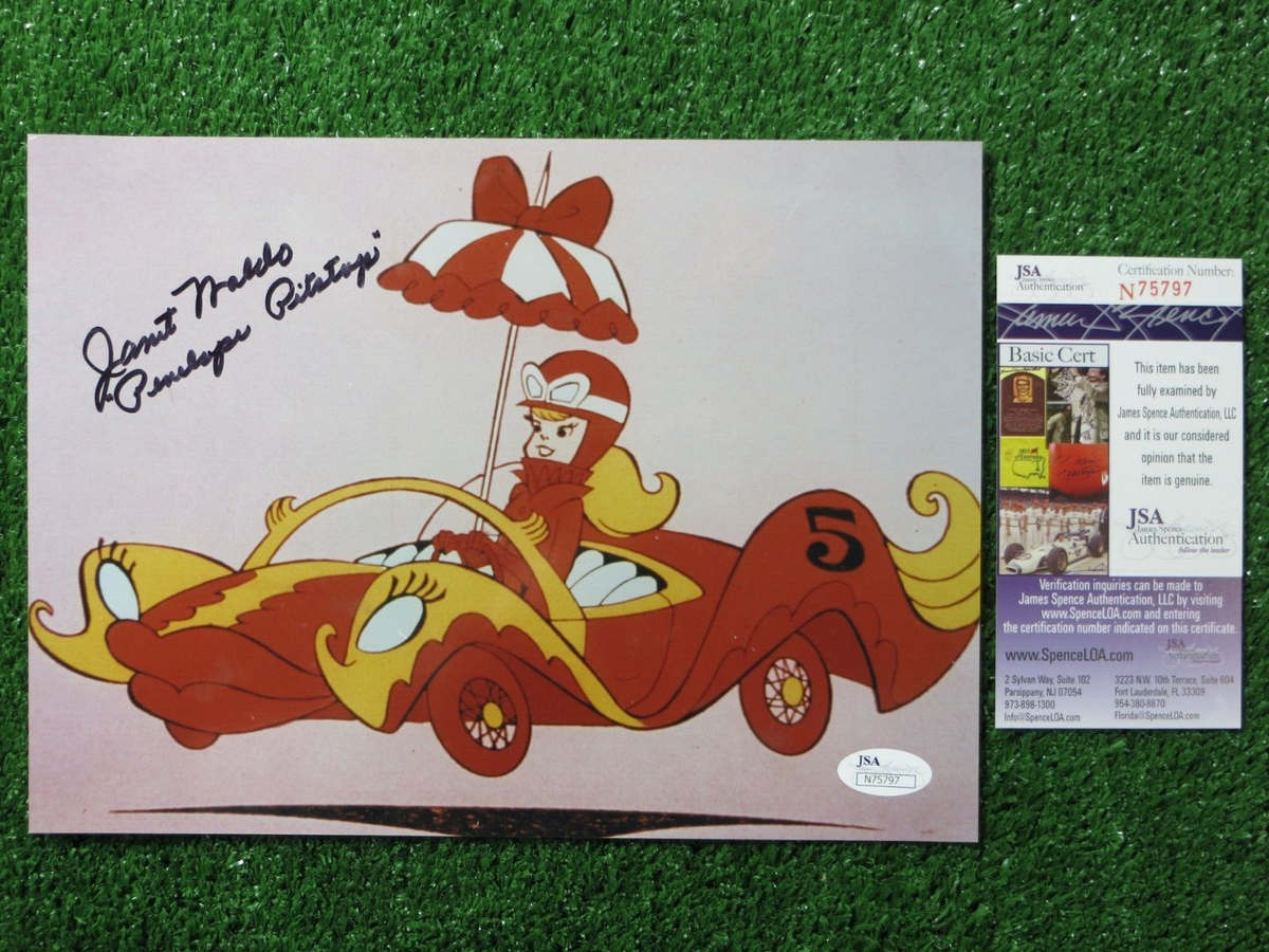 JANET WALDO SIGNED PENELOPE PITSTOP Judy Jetson JSA COA | eBay