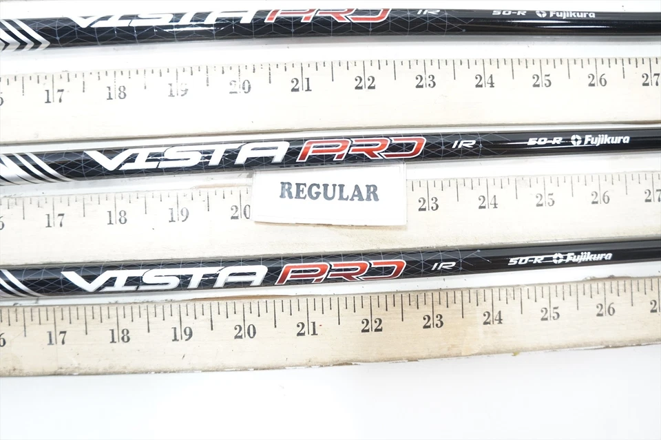 Fujikura Vista Pro 50 Pure Regular 36"-38.5" 6P Iron Shaft Set Pulls .370 8123 - Image 4 of 4