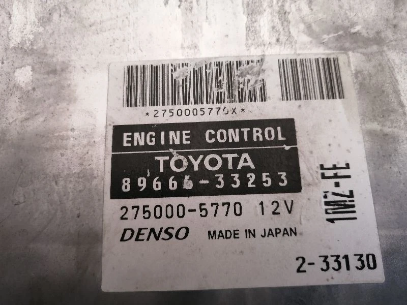 Engine ECM Electronic Control Module By Glove Box Fits 02 LEXUS ES300 1755898 Foto 4 de 4