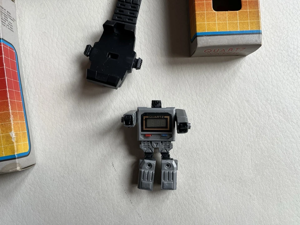TRANSFORMERS QUARTZ WATCH ROBOT LOTTO 10 BLISTER VINTAGE 80’ - Immagine 3 di 4
