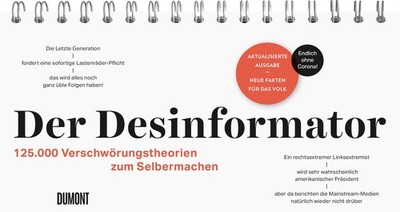 Peter Wittkamp  Der Desinformator: 125.000 Verschwöru (Spiral Bound) (UK IMPORT)