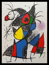 Joan MIRO: Paintings, Gouaches, Drawings II, Original Lithograph 1972