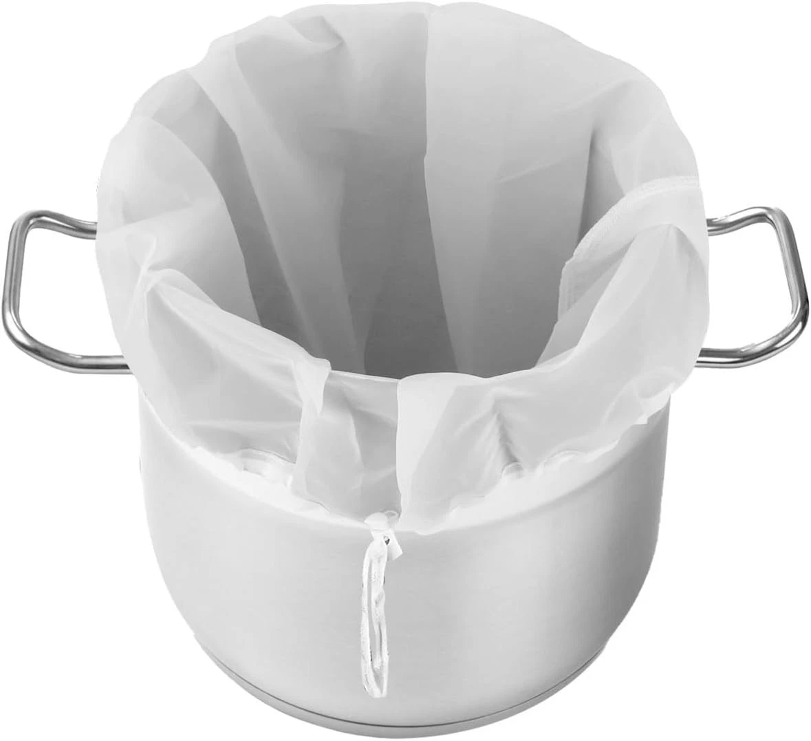 3 Pack Extra Large 26" x 22" Straining Bags, 100 Micron Fine Mesh Food Strainer