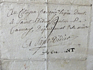 Cueno ARMEE d'ITALIE 1798 lettre militaire d'un soldat de la 18em demi brigade