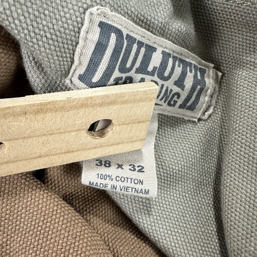 Duluth Trading Co Mens 38x32 (Fits 36x32) Flex Canvas Fire Hose Cargo Pants Tan - Picture 7 of 15
