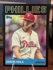 2025 Topps Archives - 1964 Topps Aaron Nola #3 Black Foilboard