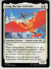 AANG, THE LAST AIRBENDER 4 Avatar: The Last Airbender MTG NM