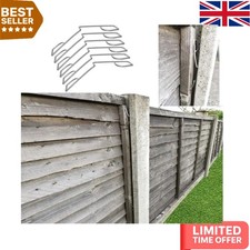 Revolutionary Anti-Rattle Fence Clips - 48 Pcs for 12 Fences, Wind & Theft-Proof