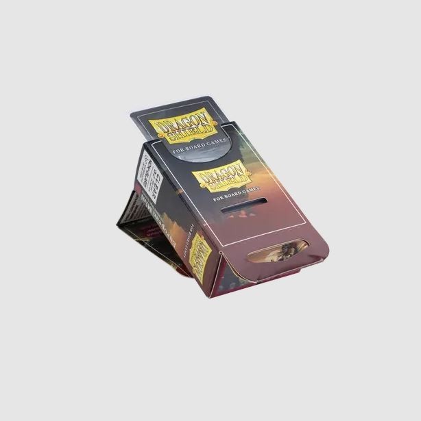 (100-Pack) Dragon Shield Mini European Size Board Game Card Sleeves 45 x 68mm