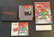RARO gioco Nintendo Entertainment System NES BUBBLE BOBBLE Taito PAL da collezione