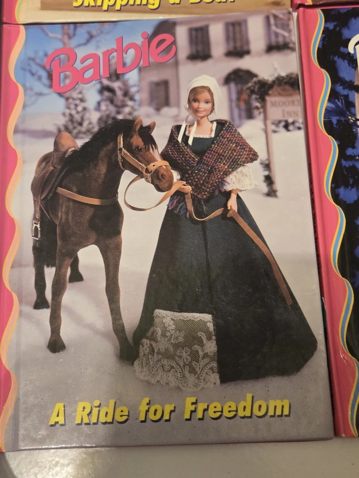 Barbie Hard Cover Books Vintage 98-99 Barbie & Friends Hard Cover Books Lot Of 4 - Image 2 of 4