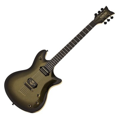 Schecter Tempest 50th Anniversary guitar in 50th Gold Burst