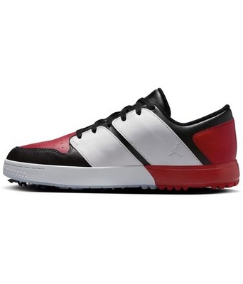 Jordan Men's Nu Retro 1 Golf Shoes FZ4153-001- Black/White