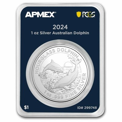 2024 AUS 1 oz Silver $1 Dolphin (MintDirect® Premier + PCGS) | eBay