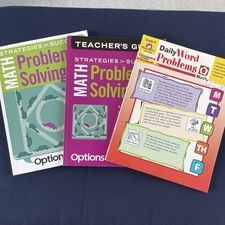3 Math Books Weekly Word Problems  Strategies for Success Teaching Set 6th