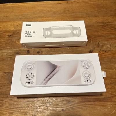 AYN Odin 3 Max White 16GB 512GB Handheld Game Emulation System