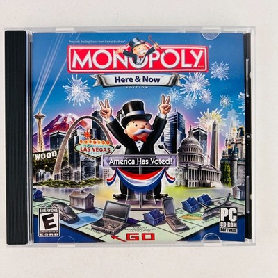 MONOPOLY Here & Now Edition PC Treasures CD ROM Game Windows XP Software