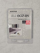 Kootek 802.IIN Compact USB 2.0 Wireless Adapter NEW