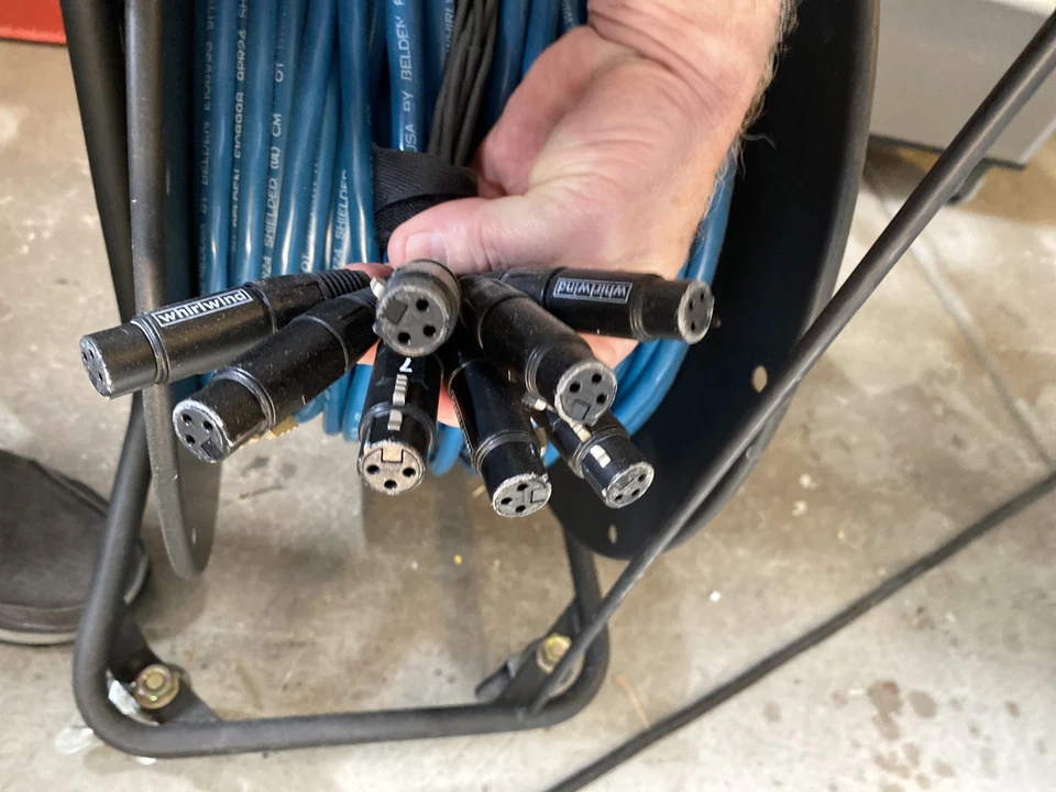 Whirlwind 24x8 Medusa 300' audio snake - Image 4 of 4