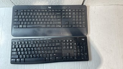 Logitech K540 K270 Full Size Office Work PC USB Wireless Keyboard Lot of 2
