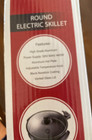 Round Electric Skillet CHEF’S COUNTER CC-260 12" Aluminum Hot Plate nonstick NEW — photo 5