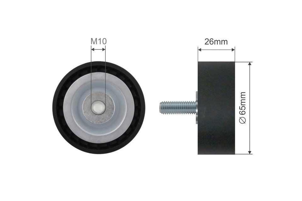 TENSIONER PULLEY VRIBBED BELT RNK-BM-002B FOR BMW 1/X6/F6/F86/X5/F5/F85/3/F3/7 - Image 7
