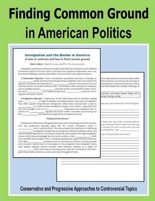 Gemeinsamkeiten in der amerikanischen Politik finden: konservativer und progressiver Ansatz