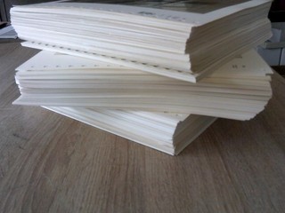 Lindner 300 sheets illustrated pages