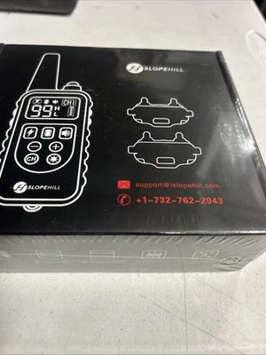 Slopehill Dog Training Collar 3 Modes IP68 Waterproof Model #880 new box Sealed