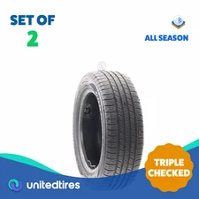 Set of (2) Used 205/55R16 Goodyear Assurance All-Season 91H - 6/32