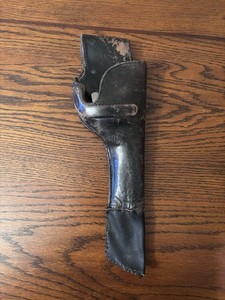 Vintage Official Police Audley Leather Holster Black