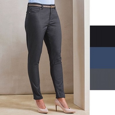 Premier Workwear Women's Performance Chino Jeans PR570 Damen Hose NEU