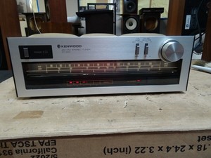 KENWOOD KT400 Stereo tuner. mint