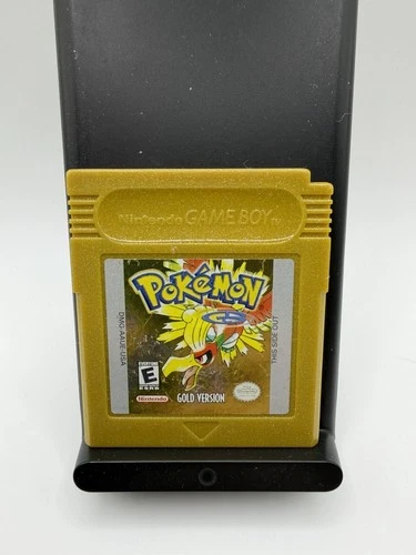 Gameboy Pokémon Gold Version Game NEW BATTERY SHOULD LAST ANOTHER 6-10 YEARS!