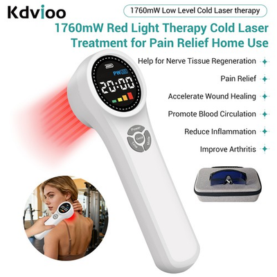 #ad Medical Grade 24 Diode Cold Laser Therapy Red Light LLLT Device for Pain Relief $260.00
