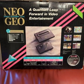 SNK Neo Geo AES Console Tested Working Japan A3579