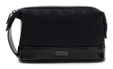 GUESS Boston Necessaire S Kulturbeutel Dark Black schwarz Neu