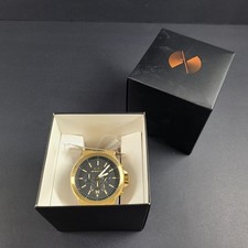 Michael Kors Men's Dylan MK8731 Chronograph Quartz Watch Gold-Tone NEW