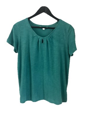 Seasalt Cornwall Top, UK 10, grünes Appletree Top, UK Größe 10, guter Zustand