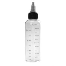 30-100ML PET Plastic Dropper Bottles Empty Squeeze Oil Bottle Leak-Proof Cap